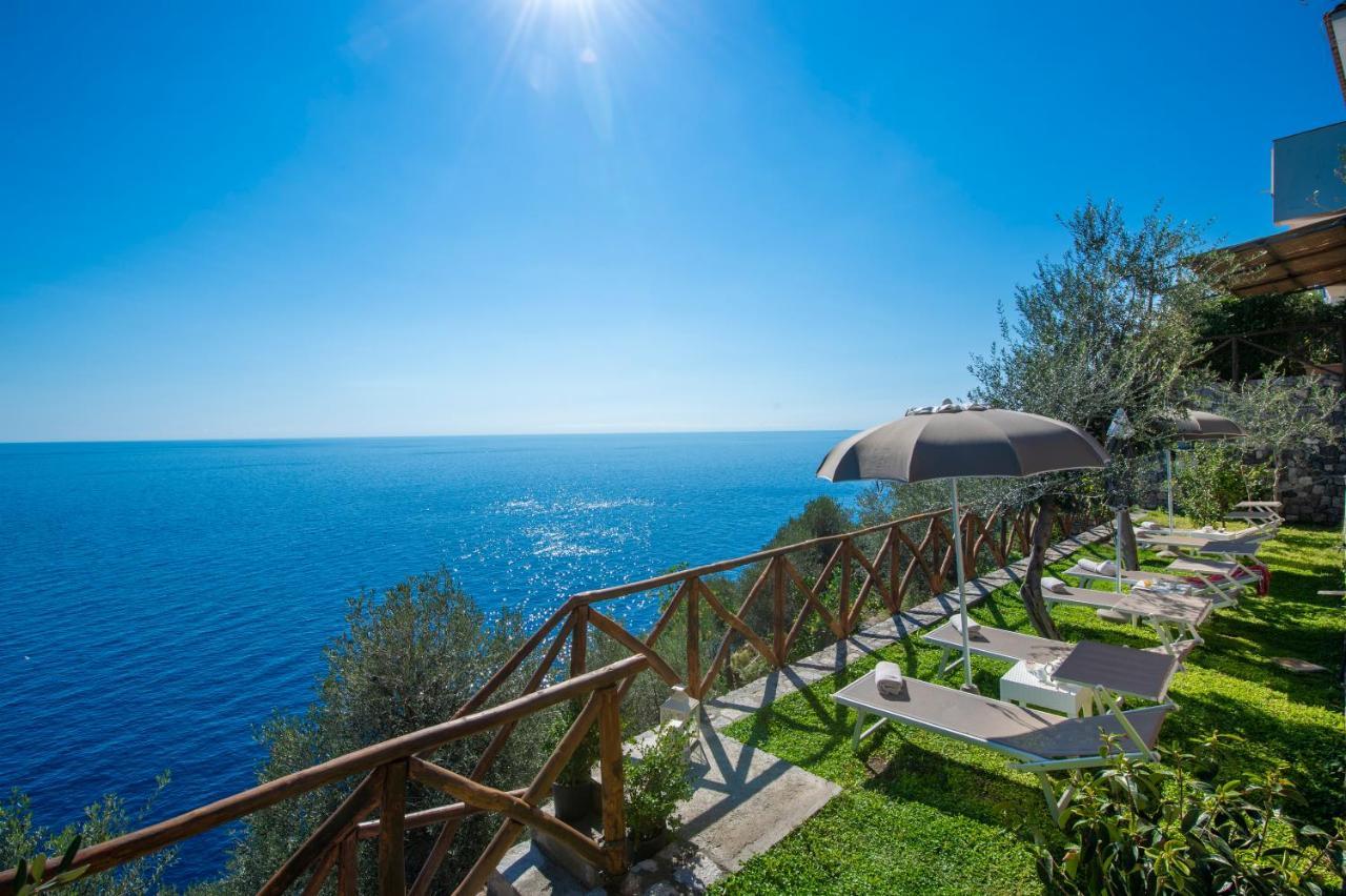 La Maurella Panzió Praiano Kültér fotó